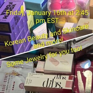 Assorted Skincare and Beauty Items (Including Korean) Priced at $13 and Less